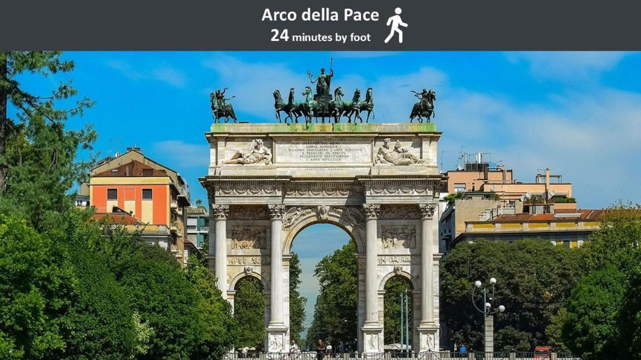 Chez Anna In Sempione - Mico, Citylife, San Siro Milano Ngoại thất bức ảnh